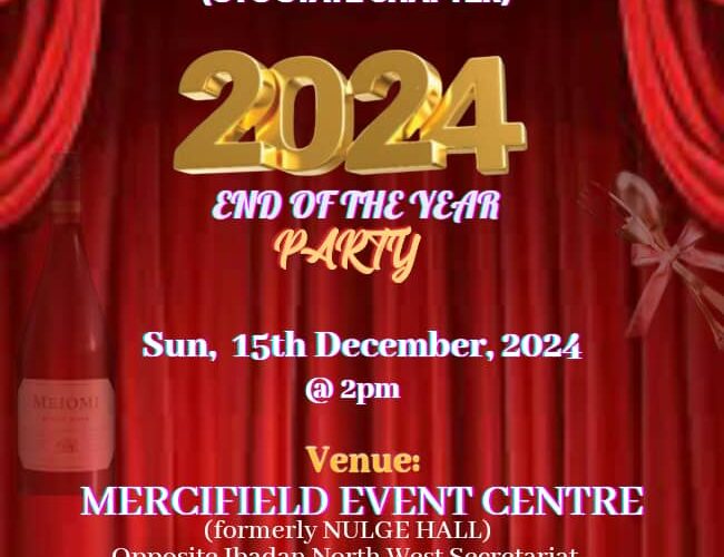 Reminder: Oyo LAUTECH Alumni Presents 2024 End-of-Year Party