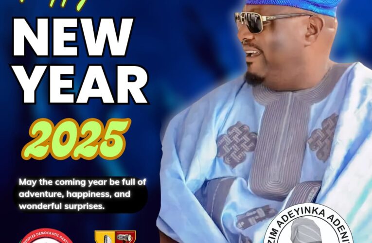 Hon. Kazim Adeyinka Bibire’s New Year Message: Inspiring Hope For Greater Achievements In 2025 For Ibadan North And Oyo State 