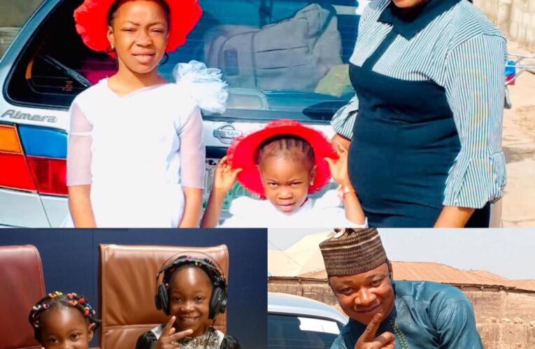 PHOTOS: Wife, children celebrate Saki born radio presenter, Mc Mirinda on his 40th birthday