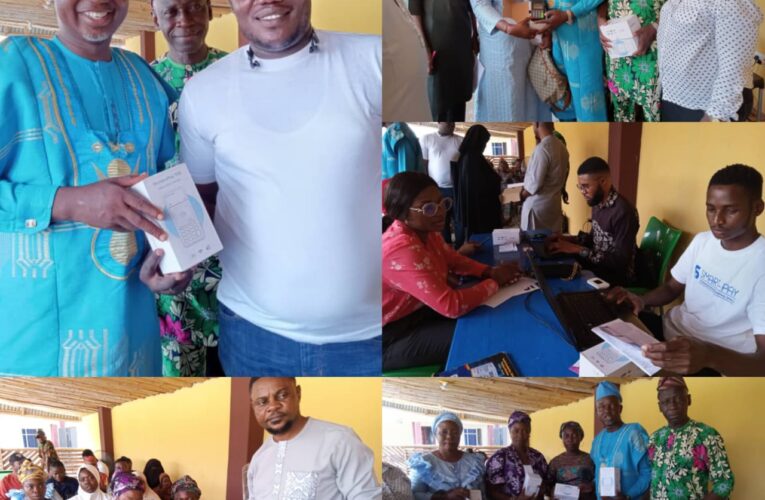 Again, Dr. Temitope GLORIOUS Distributes Free POS Machines to Ona Ara Citizens in Second Batch 