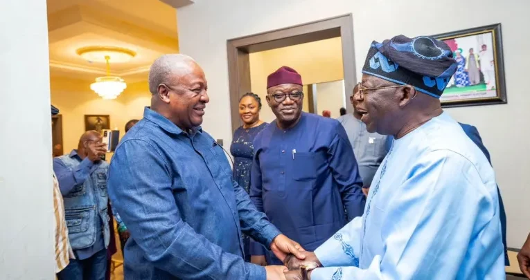 BREAKING: President John Mahama Declares Tinubu As ‘President’ Of Ghana (VIDEO)