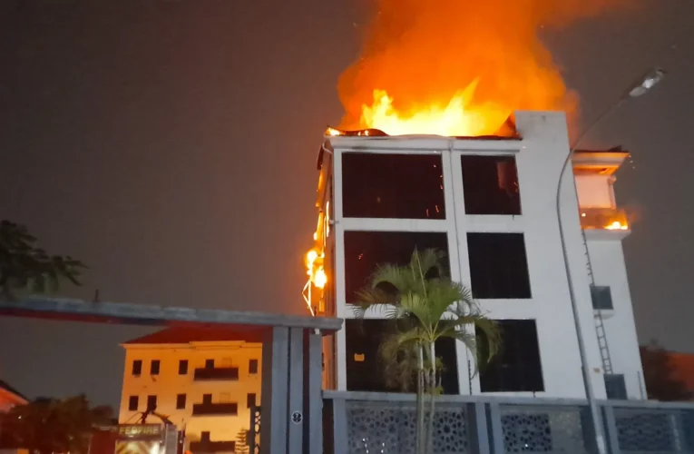 JUST IN: Popular Abuja hotel founded in 2022 on fire 