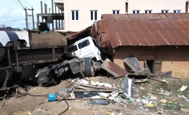 Truck Crashes Into Building, Kills Family Of Nine