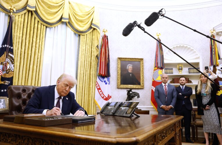 Trump signs Executive orders to reshape the military, banning transgender troops 