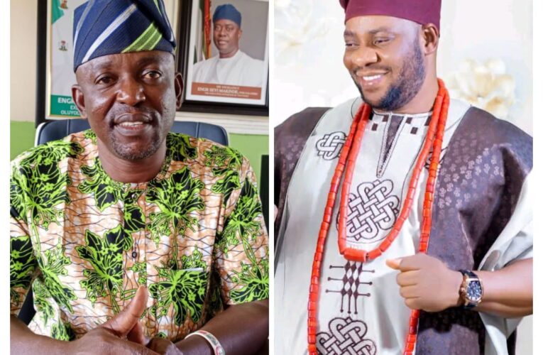 Birthday: Oluyole LG Boss, Olatunji Felicitates Oyo Hospital Mgt. Board Chairman, Fagbemi