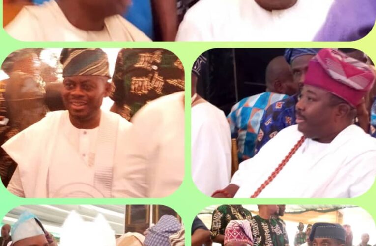 I am honored by your presence— Egbeda Council Boss, Hon. Sanda tells dignitaries at mother’s burial*