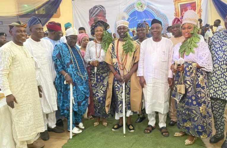 Your installation as Asiwaju Oluyole well deserved— Oyo Deputy Gov to Akeem Olatunji