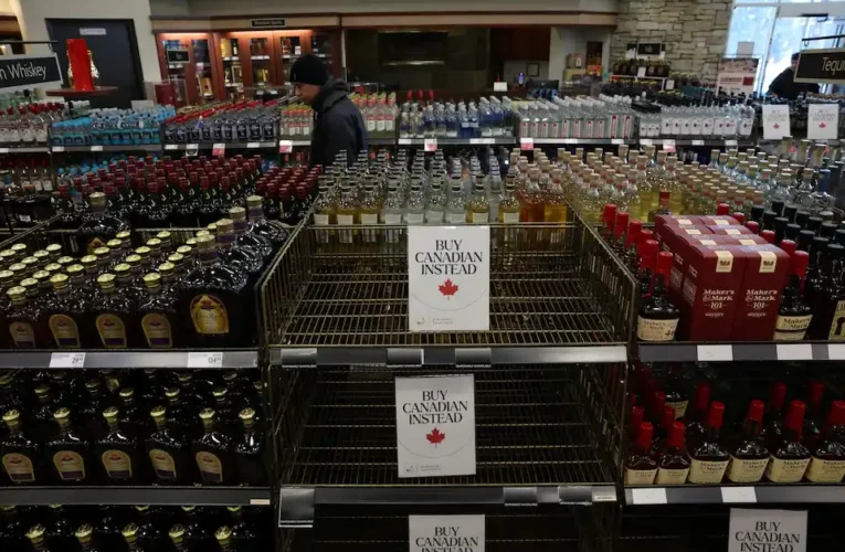 Canada Bans U.S Alcohol, Cancels Trips & Boos US National Anthem (Photos)