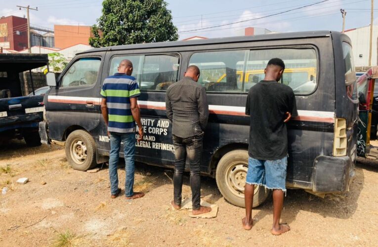 NSCDC Arrests Three With Stolen Petroleum Products 