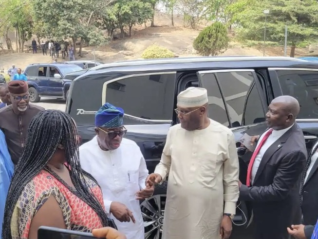 Atiku Visits Obasanjo, Says Meeting Not Political 