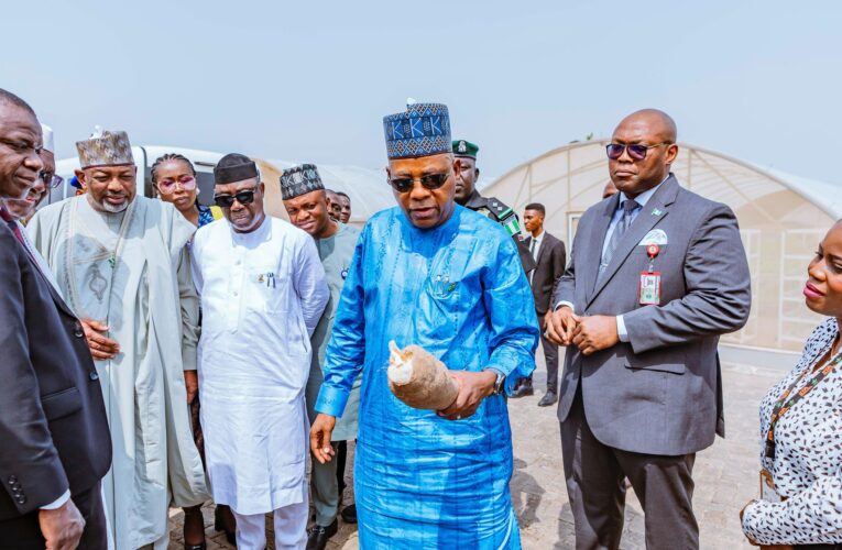 PHOTOS: VP Shettima tours IITA in Ibadan, says research institution key to FG’s agricultural revolution