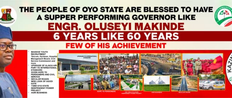 Governor Seyi Makinde: A Super-Performing Governor Whose 6 Years Of Achievement In Government Are Like 60 Years In Government || By Hon. Kazim Adeyinka Bibire 
