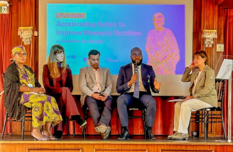 Conference of Speakers’ Chairman, Ogundoyin Champions Nutrition For Women, Adolescent Girls at Paris Summit 