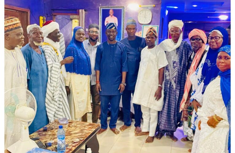 RAMADAN: Oluyole LG Boss, Olatunji Hosts NASFAT, League of Imams, Others to Iftar