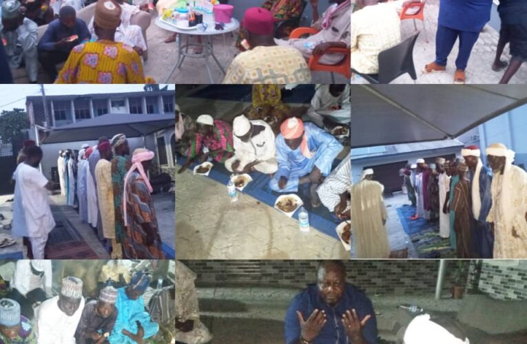 RAMADAN 1446 AH: Hon. Kazim Adeyinka Bibire Hosts Ibadan North League Of Imams And Alfas To Iftar, Reaffirms Commitment To Community Support