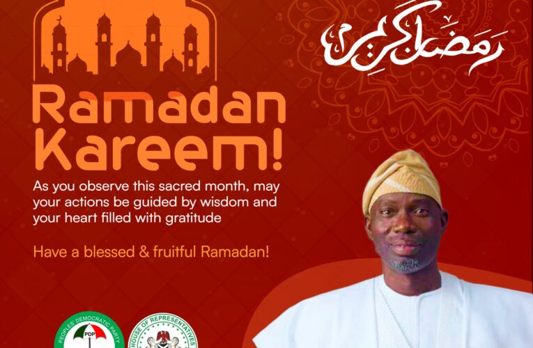 Ramadan: Agboworin Greets Muslim Faithfuls, Sues For Tolerance, Love Among One Another