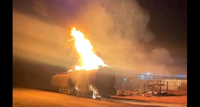 Two Dead As Tanker Explodes In Ibadan