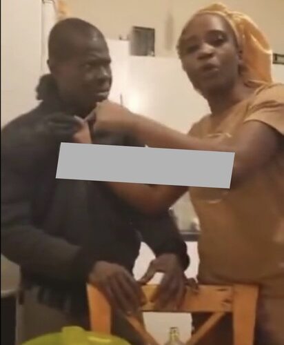 Video: Wife Beats Husband While Daughter Films And Agrees He’s At Fault
