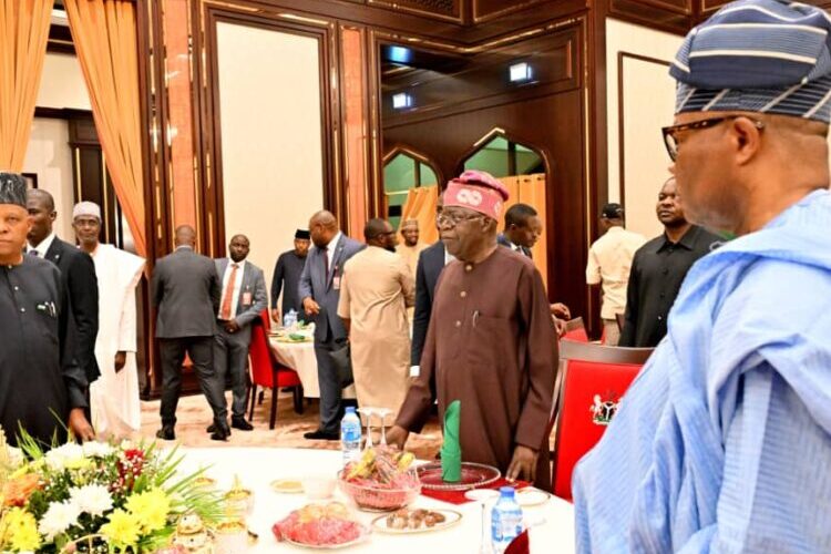 Tinubu Hosts Akpabio, Senate Leaders In Aso Rock