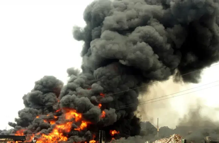 BREAKING: Another Explosion Rocks Gas Facility In Rivers State