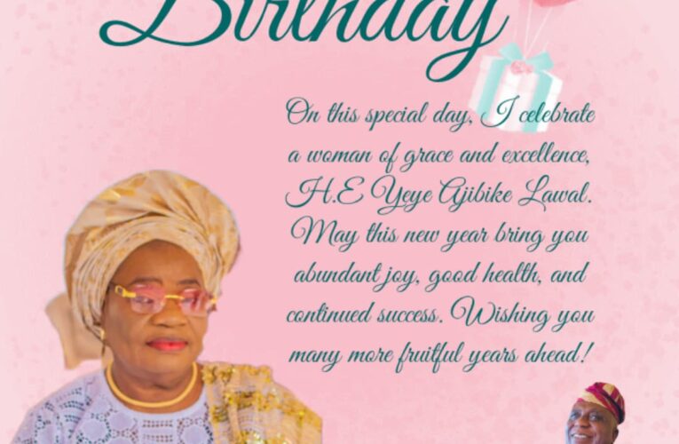 Irepo LG Chairman Celebrates Yeye Ajibike Lawal, A Pillar of Grace and Strength, on Her Birthday