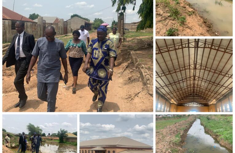 Ogbomoso North LGA Chairman Inspects Ongoing Infrastructure Projects