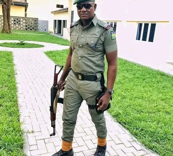 Tears As Handsome Police Officer Commits Suicide 