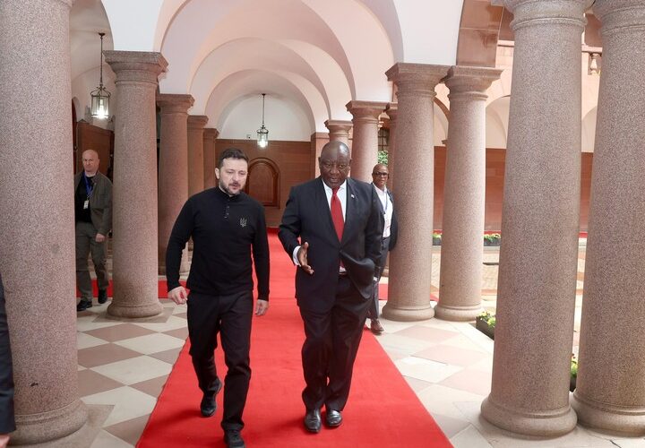Video: Zelenskyy & Ramaphosa Hold Peace Talks In SA, Trump Briefed