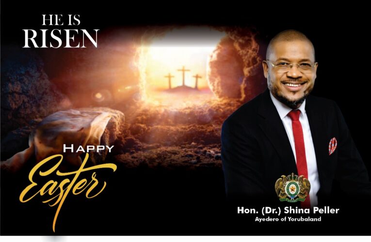 Shina Peller felicitates Christians on Easter