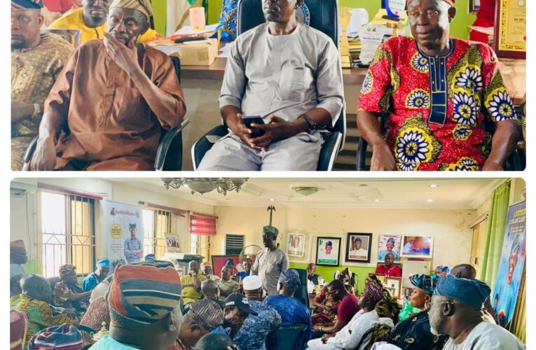 Oluyole PDP leaders, stakeholders laud Akeem Olatunji sterling leadership
