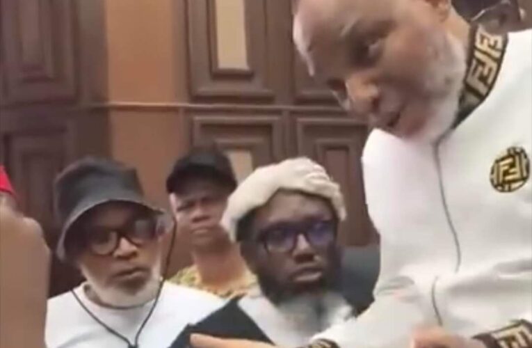 I Was Kidnapped, Not Arrested – Nnamdi Kanu Defends Himself In Court
