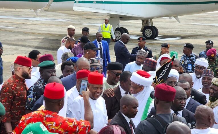 JUST IN: VP Shettima, Sultan storm Imo for historic inaugural Hajj flight 