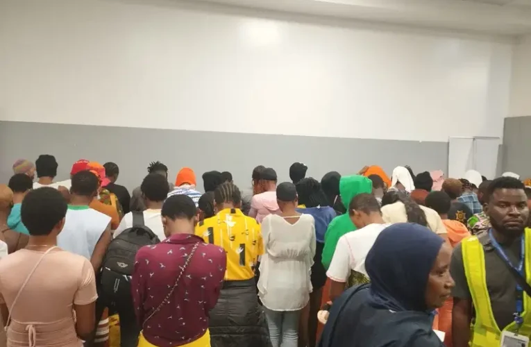 78 human trafficking victims from Côte d’Ivoire return to Nigeria 