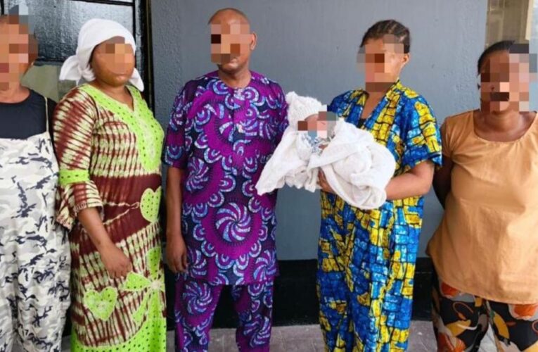 Police Arrest 5 In Lagos For Selling Two-week-old Baby For N3million