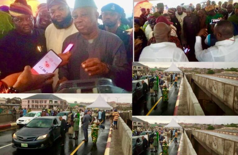 Oyo Gov Commissions Newly Constructed Olodo Bridge Amidst Heavy Downpour