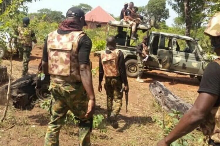 Soldiers kill scores of terrorists  in failed marte attack, lost 2 comrades 