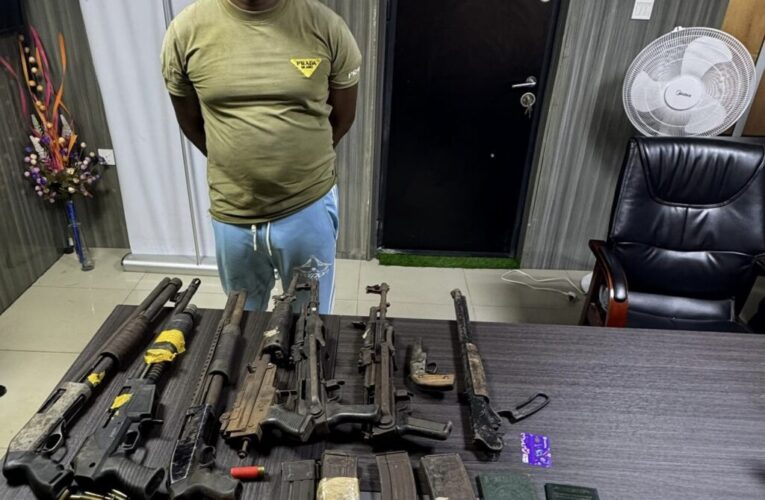 Police Arrest Wanted Lagos Assassin In Ogun, Recover Weapons