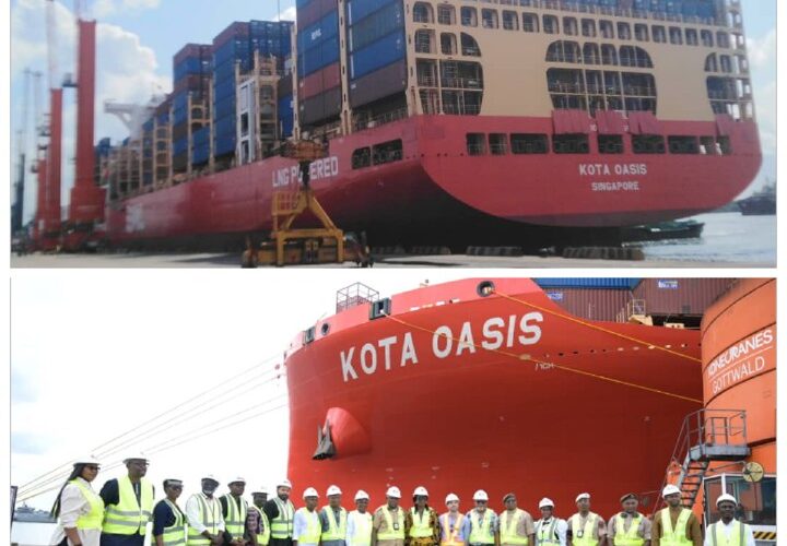 Nigeria Welcomes West Africa’s First LNG-Powered Container Ship