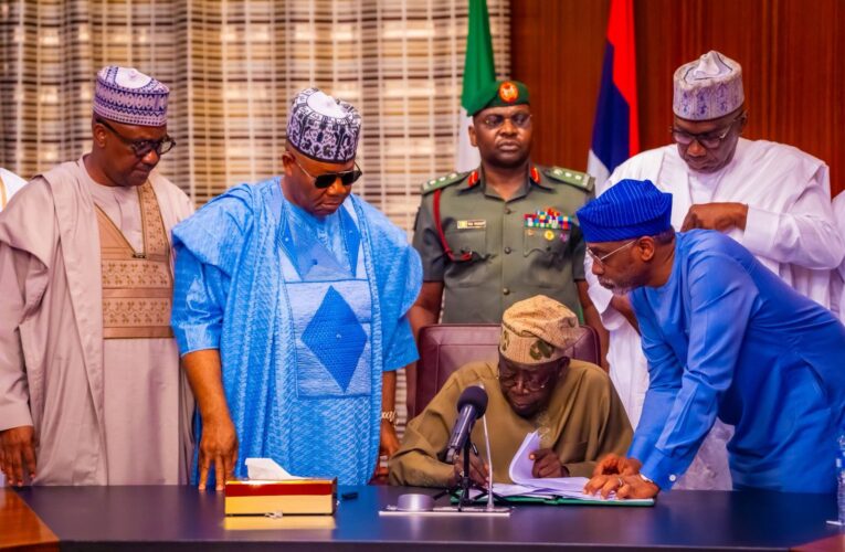 Tinubu Signs Four Tax Bills Into Law