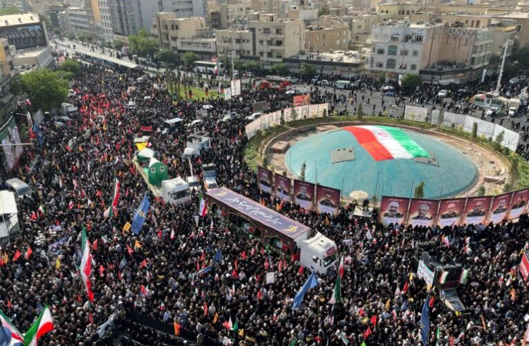 Iran Holds State Funeral For Top Commanders, Scientists Killed By Israel 