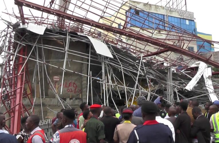 Oyo seals off collapsed building under construction 