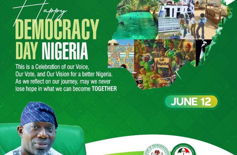 Democracy Day: Let’s continue to hope for a better country, a new Nigeria is possible – Agboworin