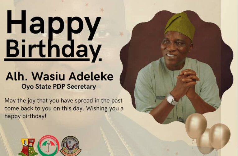 Irepo LG Chairman, Olayiwola Celebrates Oyo PDP Secretary On Birthday, Hails Him as Strategic Party Pillar
