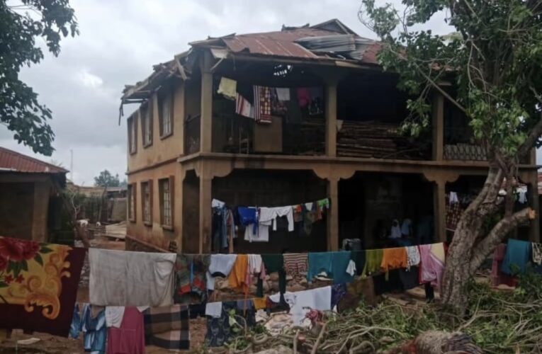 Oyo Deputy Gov Commiserates with Rainstorm Victims in Igboho