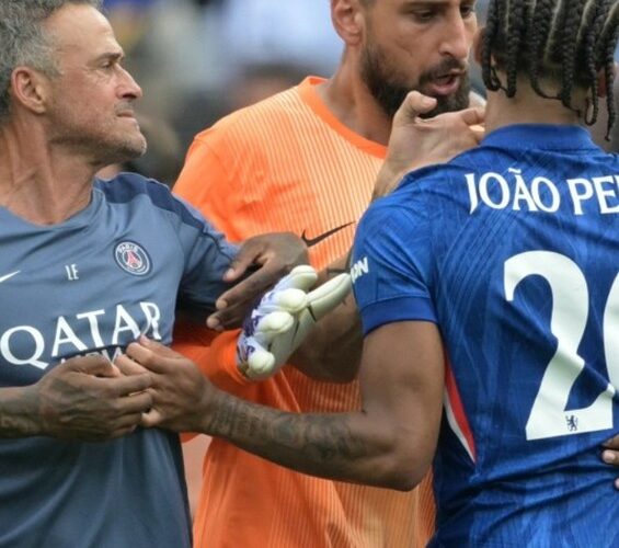 Luis Enrique May Be Sanctioned For Grabbing Chelsea Player’s Throat
