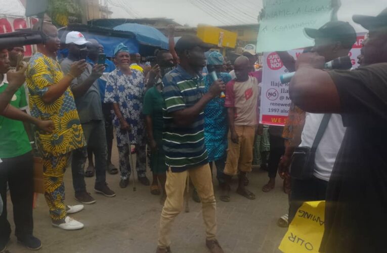 Ilaje People Protest Road Renaming By Bariga LCDA 