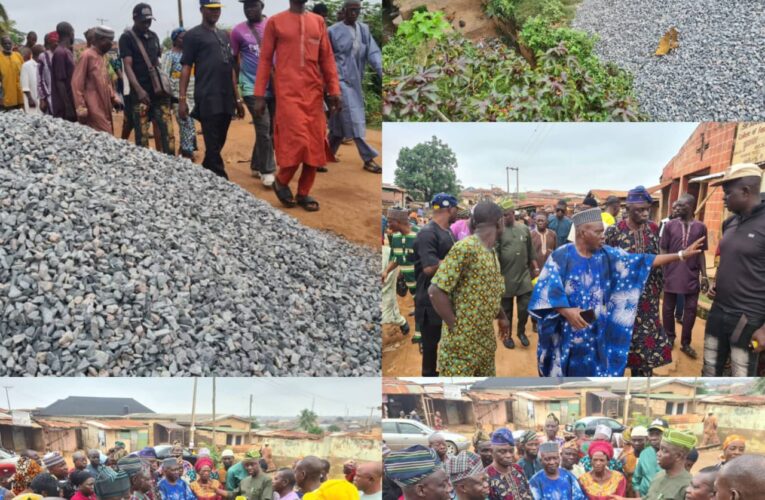 “We Thought They Had Forgotten Us” — Jubilation as Dr. Temitope GLORIOUS Flags Off Reconstruction of Odo Onisebe Bridge