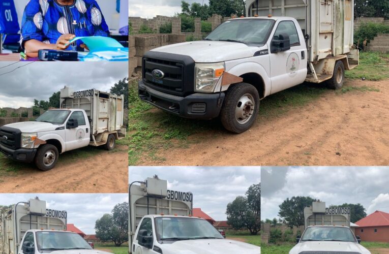 Ogbomoso North Chairman Renovates Waste Truck, Calls for Community Clean-Up