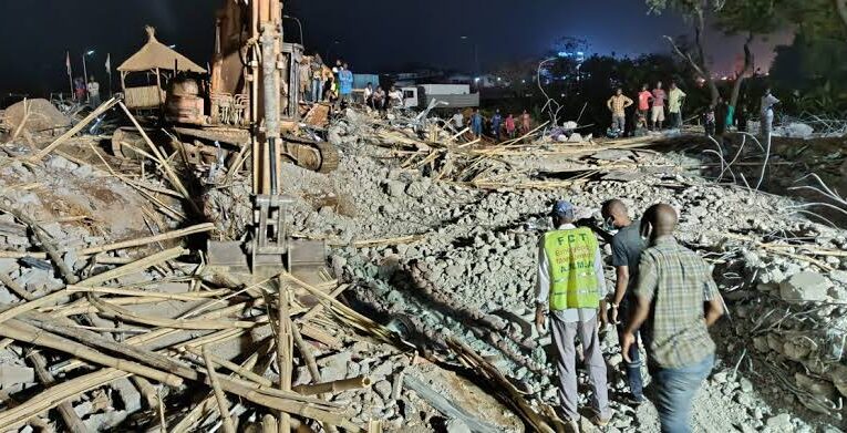 Man trapped for 10 hours rescued alive after Abuja building collapse 