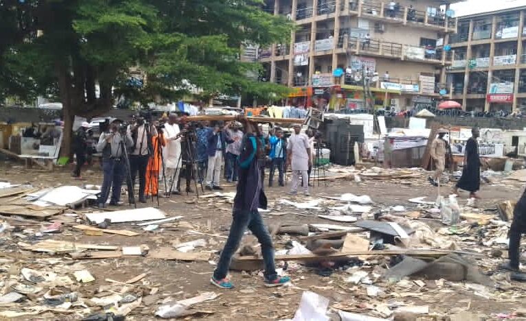 PHOTOS: FCTA Clears Refuse, Shanties In UTC, Vows to Sustain Anti-Crime, Sanitation Efforts